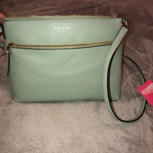 Light Pistachio Medium Crossbody Purse